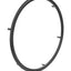 Greifring 25" SiouXX "Anatom" oval, 6 Laschen, schwarz Elox, 555/534