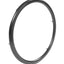 Greifring 25" SiouXX "Anatom MAX" oval, 6 Laschen, schwarz Soft Gripp Beschichtung 555/534