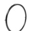 Greifring 25" SiouXX "Anatom" oval, 6 Laschen, schwarz Soft Gripp Beschichtung 555/534