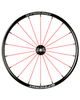 24 Spinergy Spox Everyday L Schwarze Nabe 18 Rote Speichen