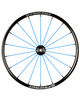 24 Spinergy Spox Everyday L Schwarze Nabe 18 Blaue Speichen