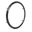 Greifring 24" SiouXX "Sense" asymmetrisch mit integrierter Gummilippe schwarz 515 mm - Einzughülse