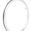 Greifring 24" SiouXX "Sense" asymmetrisch mit integrierter Gummilippe silber 502 mm - Einzugshülse