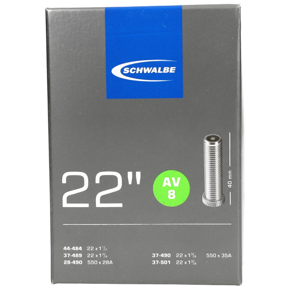 Schwalbe Schläuche für Rollstuhl - Autoventil Schwalbe