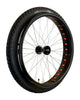 Fat Wheel 24 x 1.95, 12 mm Nabe, schwarzer Greifring
