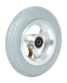 5" Luftrad, 125 x 30 mm, natur alu, Nabe ø8 x 26 mm