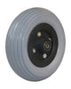 7" Polyurethanrad, 178 x 56 mm, geteilte Felge, gerillt