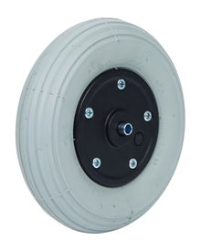 7" Luftrad, 175 x 45 mm, mit geteilter Plast-felge inkl. Distanzbuchsen für 60 mm Gabel