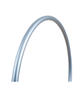 22" Aluminium Greifring, silber, 4 Löcher für Ø501 mm Felge