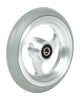5" Alu Rad, Vollgummi, 125 x 22 mm, mit Speichen