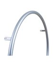 28" Aluminium Greifring, silber, 6 Laschen
