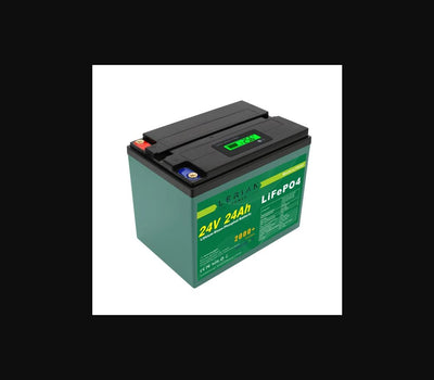 LiFePO4 Akku 24V 24Ah Lithium Eisen Phosphat Batterie für Camping Solar Caravan