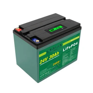 LiFePO4 Akku 24V 30Ah 30A 720Wh Lithium Eisen Phosphat Batterie für Camping Solar