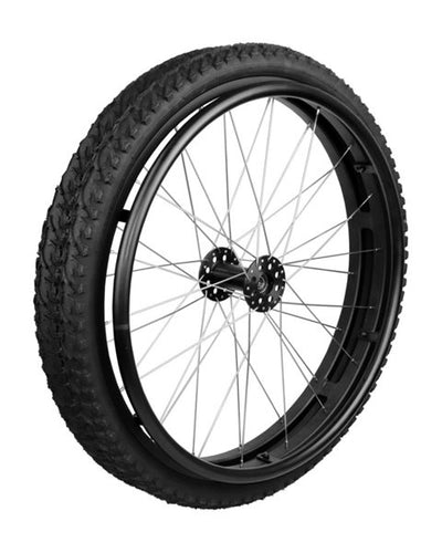 Offroad Zwillingsrad 2 x 24 x 1.75, 1/2" Lager