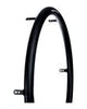 24" OMOBIC NOVA H GREIFRING MIT Friktionseinsatz, ALU Schwarz, 6 LASCHEN