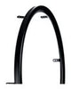 24" OMOBIC OPTIMUM H Greifring, ALU Schwarz, 6 LASCHEN (entspricht TRI GRIP 21724y)