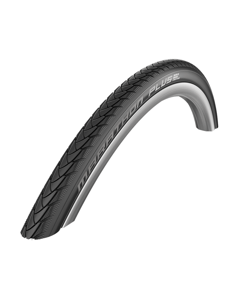 25540 Schwalbe Marathon - 24" x 1" (25-540) Schwalbe Marathon Evolution Decke, Schwarz, 10 bar | Mobilex (Detailansicht und Materialqualität)