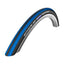 25540 Decke Schwalbe - 24" x 1" (25-540) Decke, Schwalbe Rightrun, blau/schwarz | Mobilex (Detailansicht und Materialqualität)