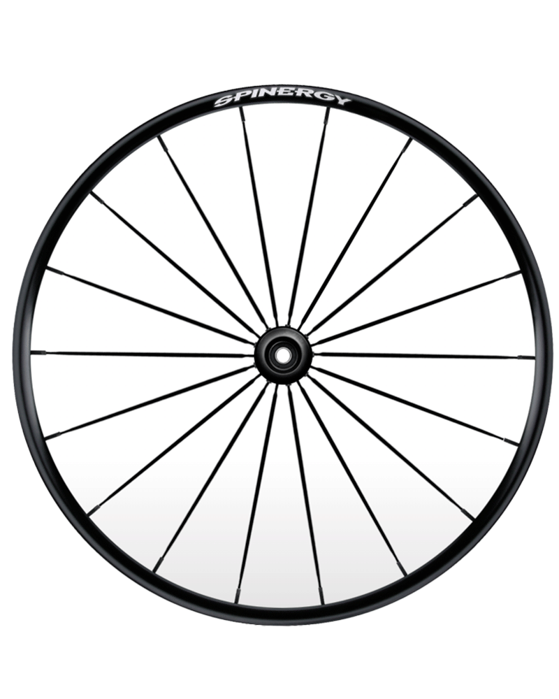 24" Spinergy Blade LXL, schwarze Nabe, 18 schwarze Speichen