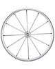 24" Spinergy Lite Extreme LX silber Nabe 12 schwarze Speichen FLEXRIM