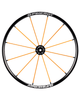 25" Spinergy Lite Extreme LX schwarze Nabe 12 orange Speichen