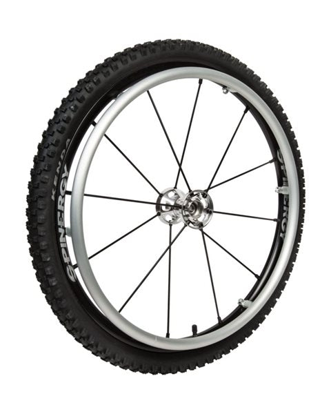 26" Offroad LX Rad mit Reifen und Greifring, 12 Speichen