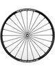 26" Spinergy Sport Lite Extreme SLX, silberne Nabe, 24 schwarze Speichen