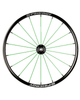 24 Spinergy Spox Everyday L Schwarze Nabe 18 Grune Speichen