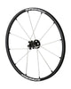 24" X-Laced Lite Extreme XLX, schwarze Nabe, 12 weiÃŸe Speichen