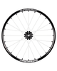 24" X-Laced Sport Lite Extreme XSLX, schwarze Nabe, 24 weiße Speichen
