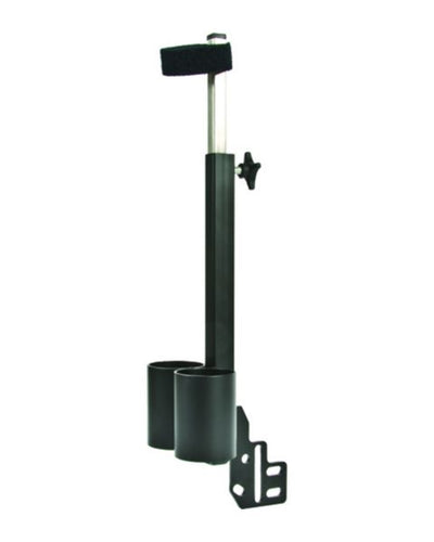 Doppelter Krückenhalter Stahl - Doppelter Krückenhalter aus Stahl für Scooter | Mobilex (Detailansicht und Materialqualität)