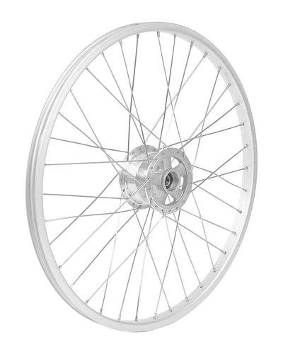 20" Trommelbremsrad ohne Decke/Schlauch, Greifring und Ankerplatte, ø12 mm Lager